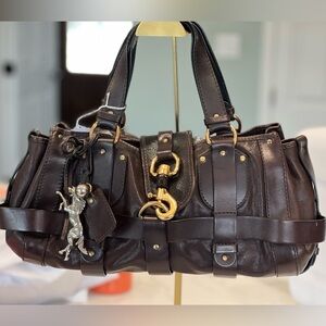 Chloé Silverado Leather Satchel w/ Original Horse Charm